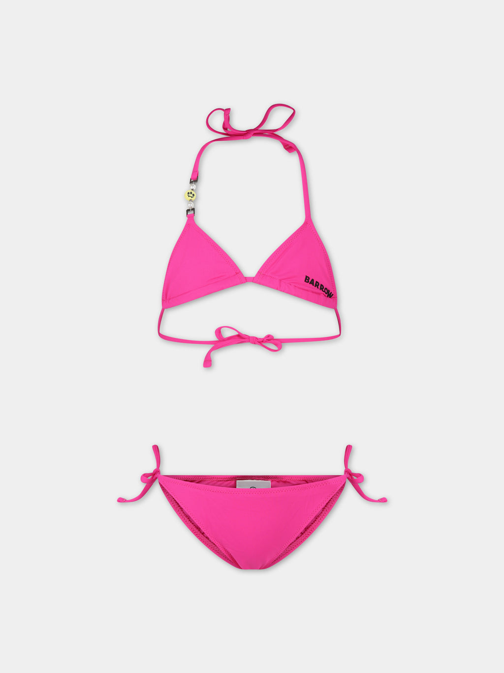 Fuchsia bikini for girl with smiley